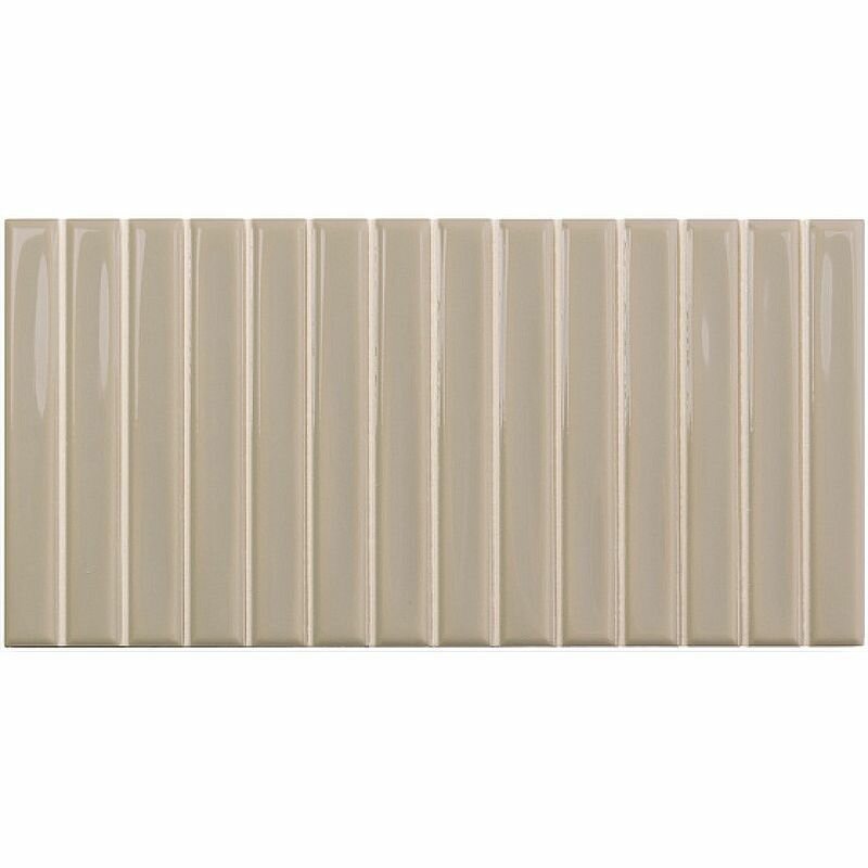Керамическая плитка WOW Sweet Bars Greige 128698 настенная 125x25 см