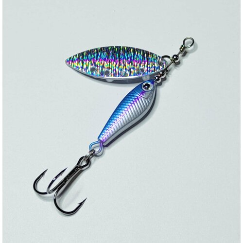 Блесна вращающаяся Silver Creek (Grows Culture) 21 гр. на судака, на щуку, форель, окуня, голавля, жереха. #621