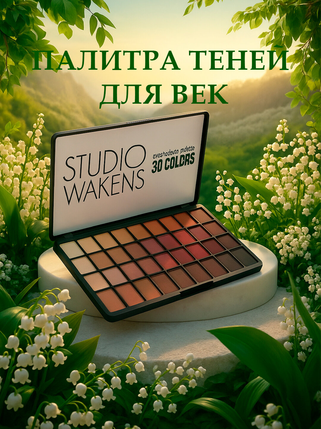 Палитра теней для век