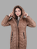 Женская куртка коричневая XXXL-56