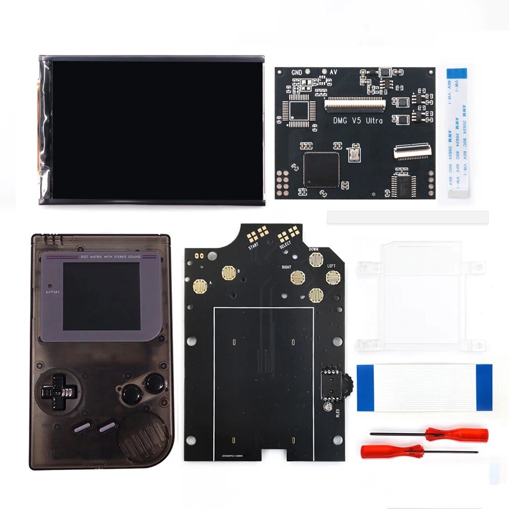 Комплект подсветки экрана для Game Boy DMG-01 HISPEEDIDO