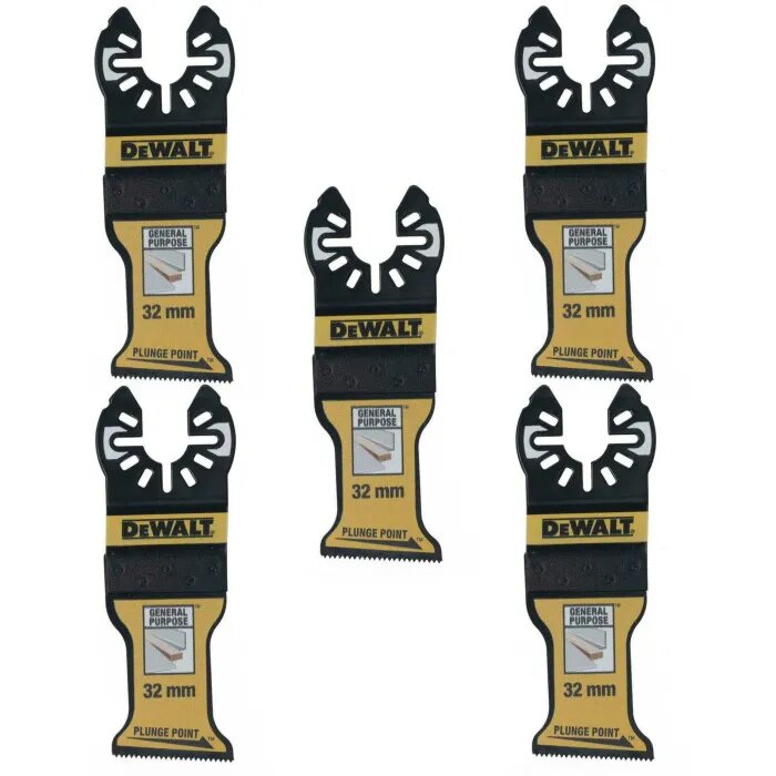 Пильные полотна DeWALT с косым срезом 32 мм 5 шт DT20776-QZ