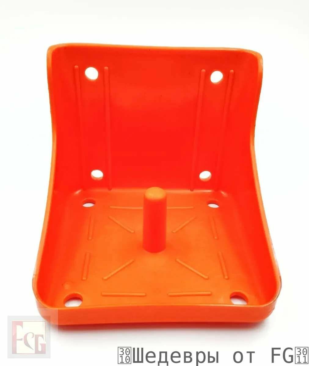 Держатель (17х17х14см) для гималайской соли 15 - 4 кг HV (оранжевый)