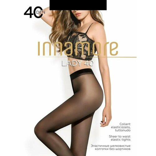 фото Колготки innamore lady 40, размер 4, чёрный