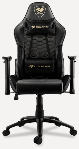 Изображение товара Кресло компьютерное игровое Cougar OUTRIDER Royal черный, желтый