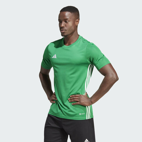 Футболка adidas, размер S, зеленый