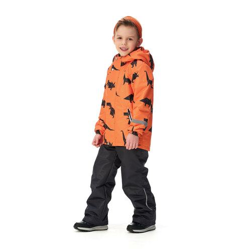 Комплект верхней одежды Oldos Микки, размер 98, оранжевый, черный комплект верхней одежды размер 98 оранжевый черный