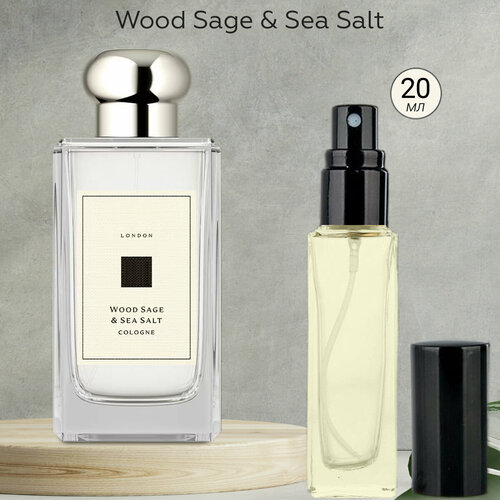 Gratus Parfum Wood Sage Sea Salt духи унисекс масляные 20 мл (спрей) + подарок crazydankos духи женские масляные wood sage and sea salt вуд сейдж энд си салт спрей 8 мл