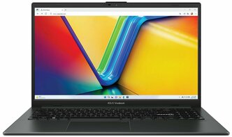 Ноутбук ASUS Vivobook Go 15 E1504FA-BQ057 15.6 (1920x1080) IPS/AMD Ryzen 3 7320U/8GB DDR5/256GB SSD/Radeon Graphics/Без ОС черный (90NB0ZR2-M00D20)