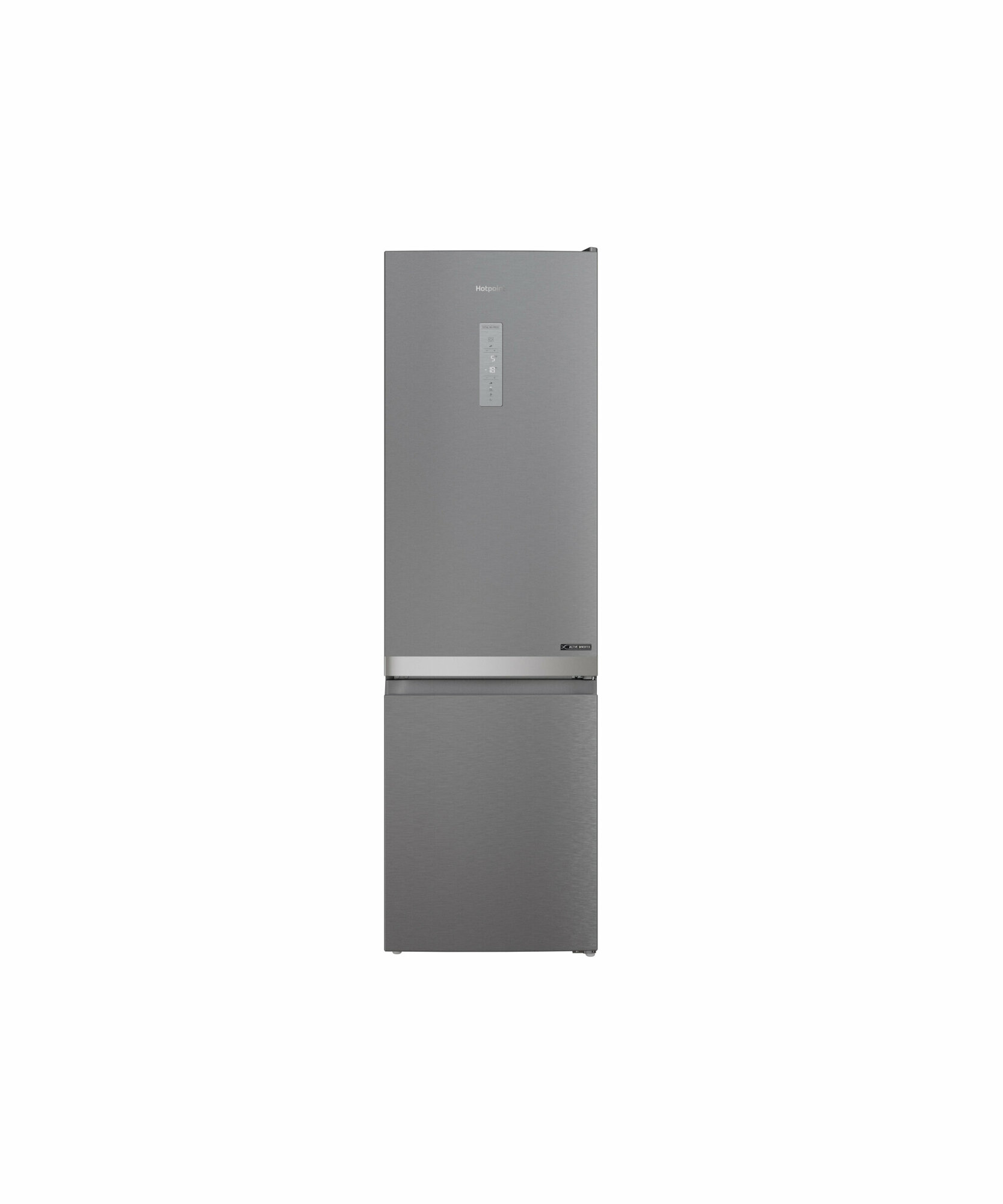 Двухкамерный холодильник Hotpoint HT 7201I MX O3, No Frost, серебристый