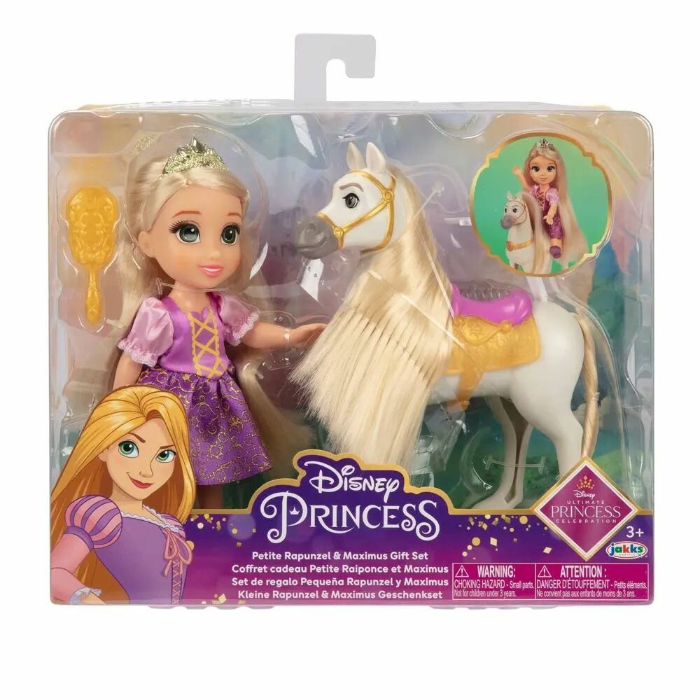 Подарочный набор Disney Princess Petite Rapunzel & Maximus