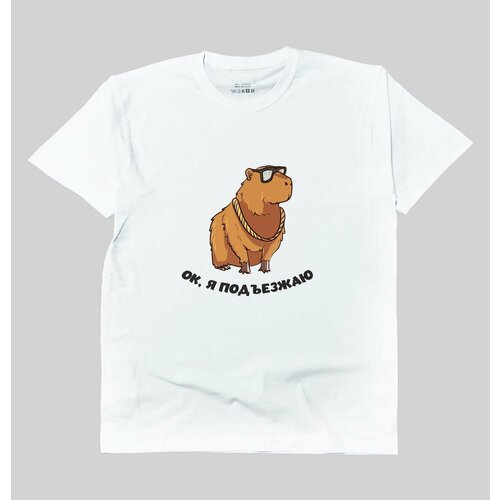 фото Футболка, размер m, белый yoha print