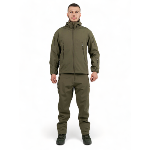 Костюм тактический Softshell оливковый S