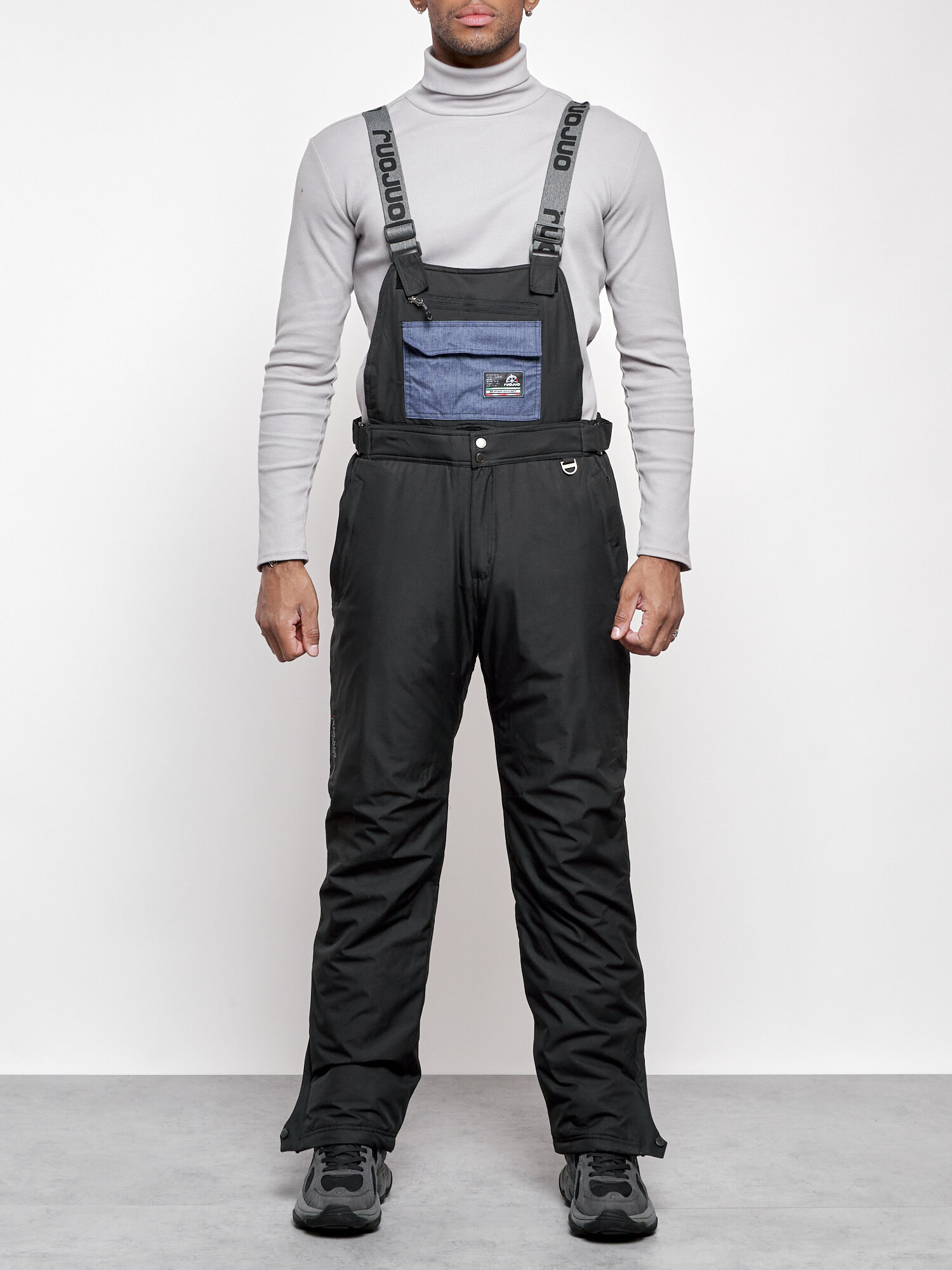 фото Полукомбинезон утепленный мужской зимний горнолыжный AD21182TS, 48