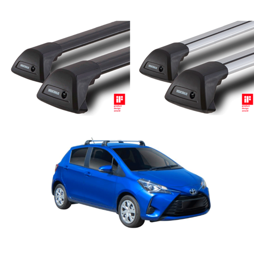 Yakima Багажник Yakima (Whispbar) на гладкую крышу Toyota Yaris, 5 Door Hatch, 2017-2019 гг.