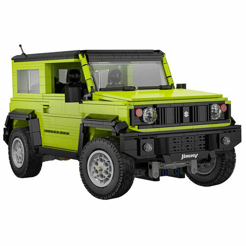 Конструктор CaDA автомобиль SUZUKI JIMNY SIERRA 1к12 (1803 детали)(C62001W) 2 шт протектор заднего нагревательного провода на лобовое стекло для suzuki jimny sierra jb64 jb74 2007 2022 аксессуары для интерьера автомобиля