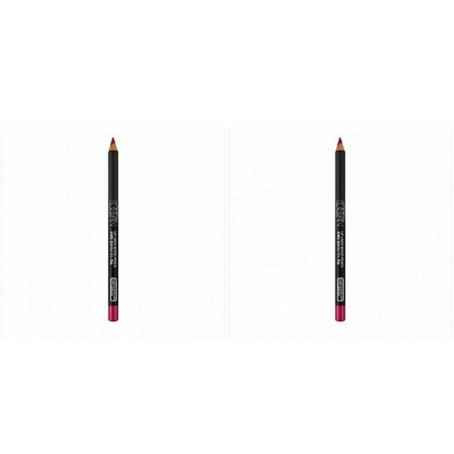 Карандаш для губ Locean, Lipliner Wood Pencil #08, Romantic Pink, 2 уп.