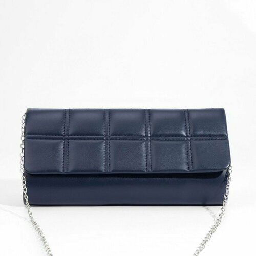 фото Сумка клатч , синий нет бренда