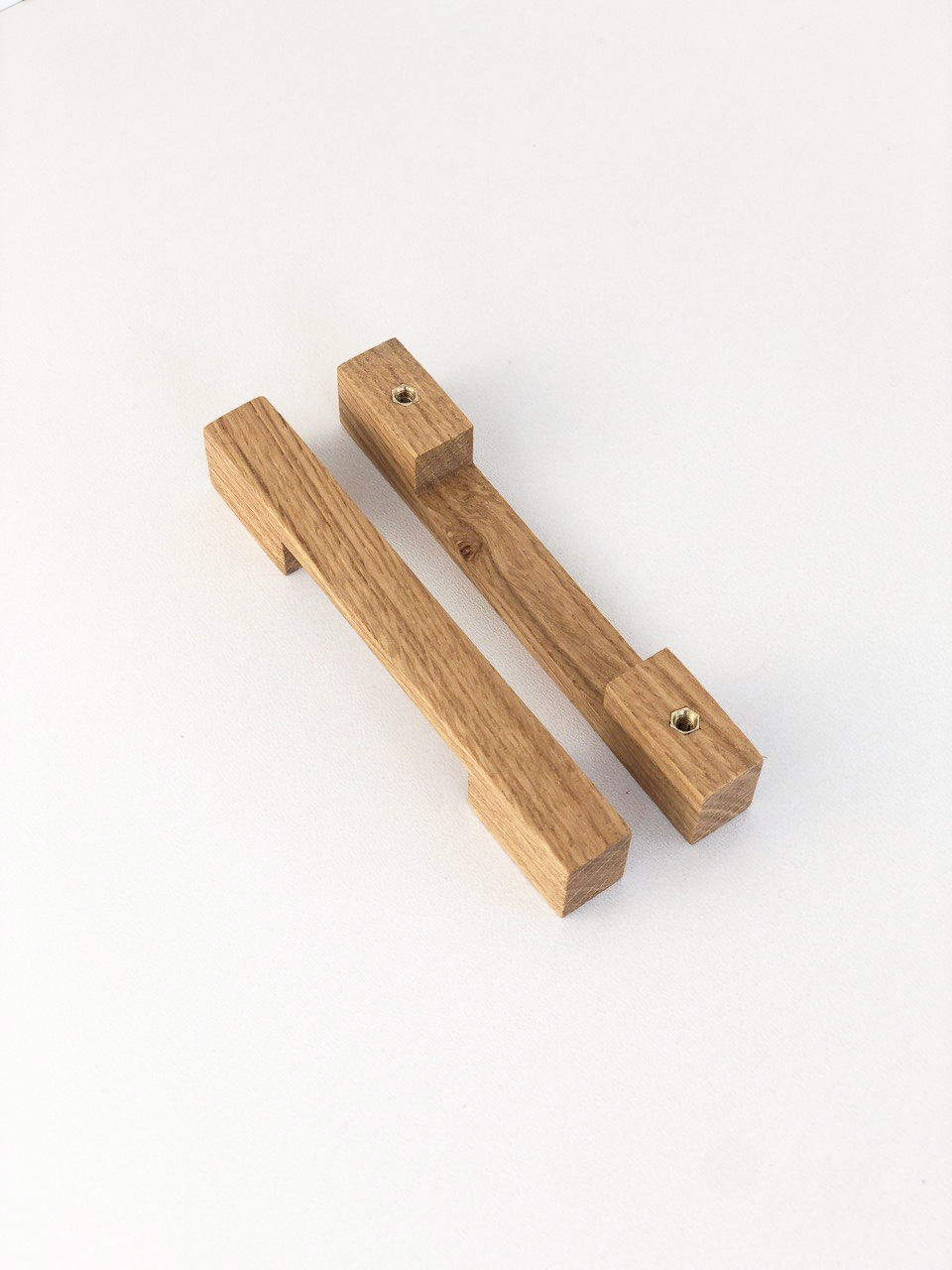 Деревянная ручка для мебели "ponte mini", дуб, Beriart, 1 шт. - фотография № 3