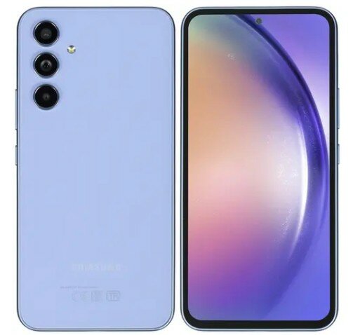Телефон Samsung Galaxy A54 5G 8 ядерный 256 ГБ, 2 nano SIM, фиолетовый