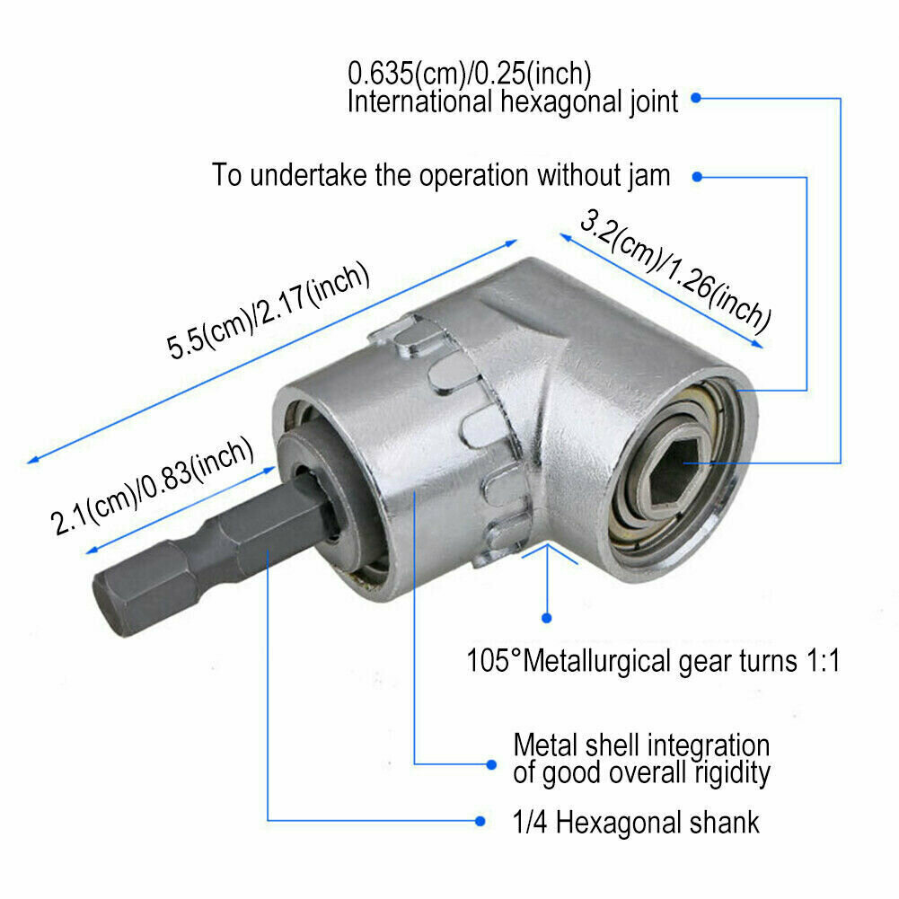 Насадка на дрель, адаптер на шуруповерт, редуктор — фото 1