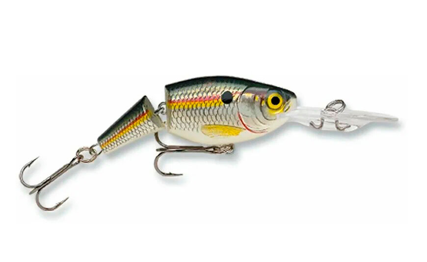 Воблер для рыбалки RAPALA Jointed Shad Rap 05, 5см, 8гр, цвет SD, нейтральный