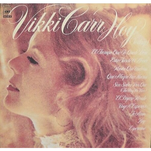 Vikki Carr - Hoy (Today) NM NM/ Винтажная виниловая пластинка