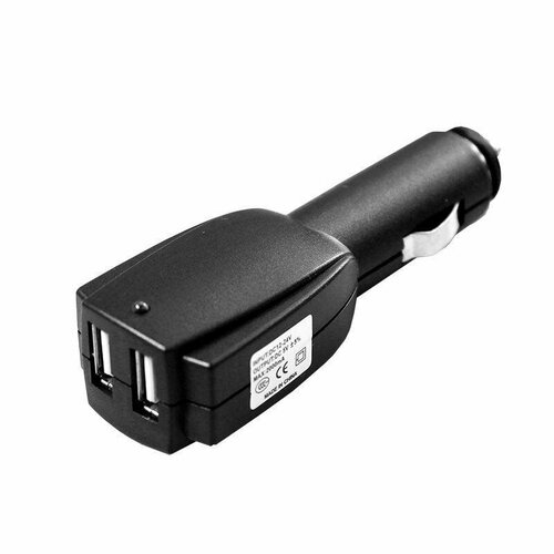 Автозарядка в прикуриватель 2хUSB 5В 1А (уп.10шт) Rexant 16-0237 rs-16-0237