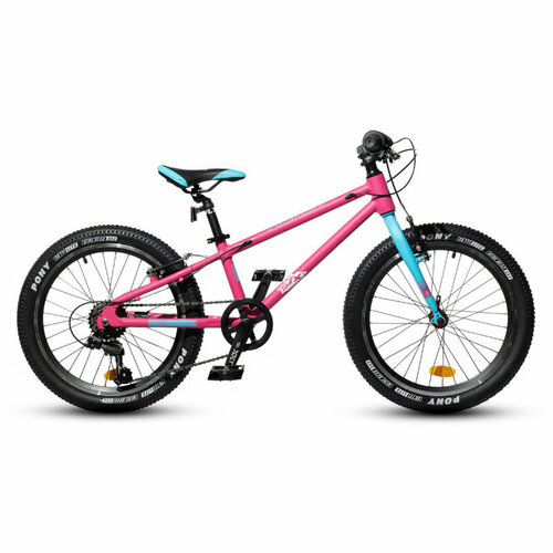 фото Подростковый горный (mtb) велосипед horst six 20 (2022) розовый