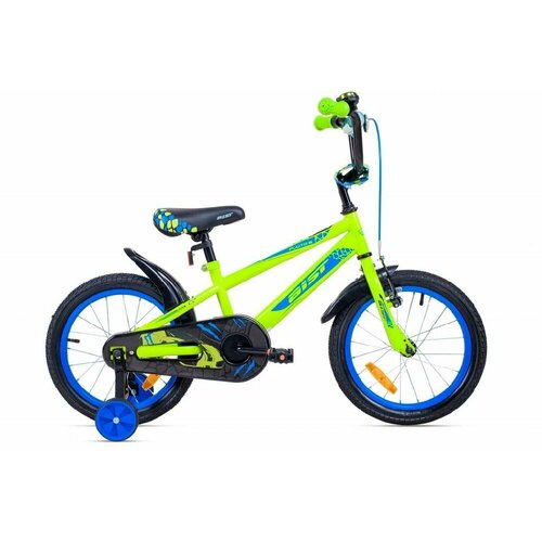 Велосипед детский Aist Pluto 16 зеленый 2021 велосипед детский author stylo 2021 серый зеленый