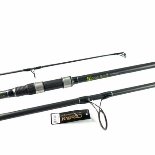 фото Удилище карповое caiman black ray ii carp 13ft / 3,75lb (трехчастное)
