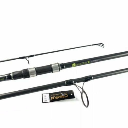 Удилище карповое Caiman Black Ray II Carp 13ft / 3,75lb (трехчастное)