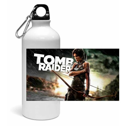 фото Спортивная бутылка расхитительница гробниц, tomb raider №3 animashop