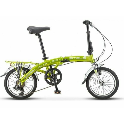 Складной велосипед Stels Pilot-370 16 V010 рама Зелёный LU090542-LU088303 2806000₽