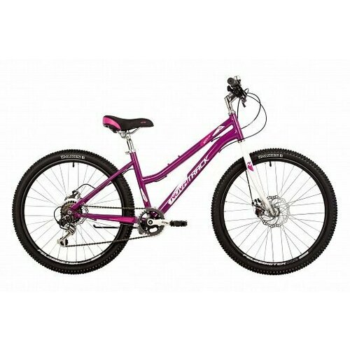 Велосипед Novatrack Jenny D New 24 (24SHD. JENNY.14PR23), рама 14, пурпурный