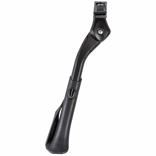 фото Подножка велосиепдная m-wave 24-29 алюминиевая регулируемая центральное крепление с планкой подходит к электро вело