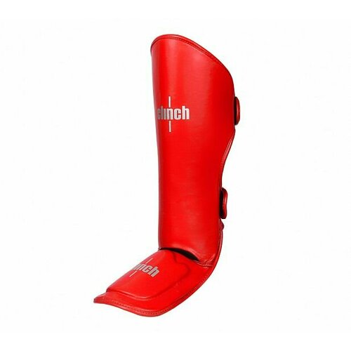 фото Защита ног clinch shin instep guard kick фкр (m, красный)