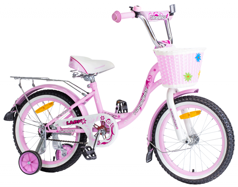 Велосипед 18 NAMELESS LADY розовый 2023г