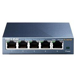 TP-Link Сетевое оборудование TL-SG105 Настольный коммутатор с 5 портами 10 100 1000 Мбит с