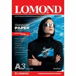 Термотрансфер Lomond A3 140г/кв.м для струйных принтеров на светлых тканях 50л 808315 - фото №6