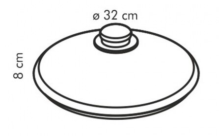 Крышка стеклянная Tescoma Unicover 32 см - фото №2