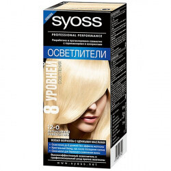 Краска для волос SYOSS Color 12-0 Интенсивный осветлитель