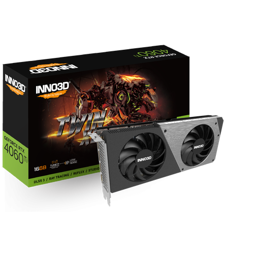 Видеокарта INNO3D RTX 4060 Ti Twin X2 N406T2-16D6-178055N 5220000₽