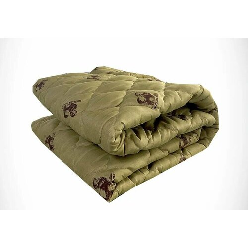 Одеяло бамбук, наполнитель бамбуковое волокно, ПЭ, демисезонное, с кантом, 2 сп, р. 172х205, (в чемодане)