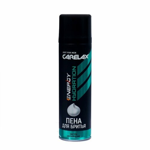 Carelax Пена для бритья Carelax Energy Hydration, 200 мл