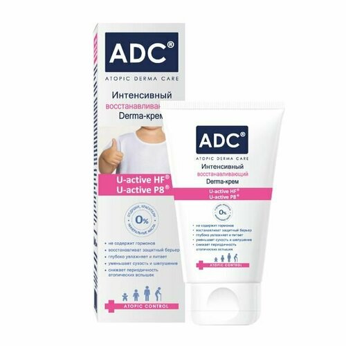 Derma-крем для атопичной и сухой кожи интенсивный восстанавливающий Атопик Контроль ADC/АДЦ 40мл