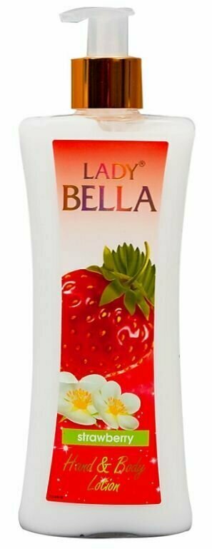 Lady Bella Лосьон для рук и тела Strawberry, 250 мл