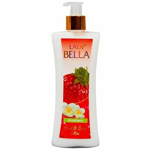 Lady Bella Лосьон для рук и тела Strawberry, 250 мл lady bella лосьон для рук и тела cherry blossom 250 мл