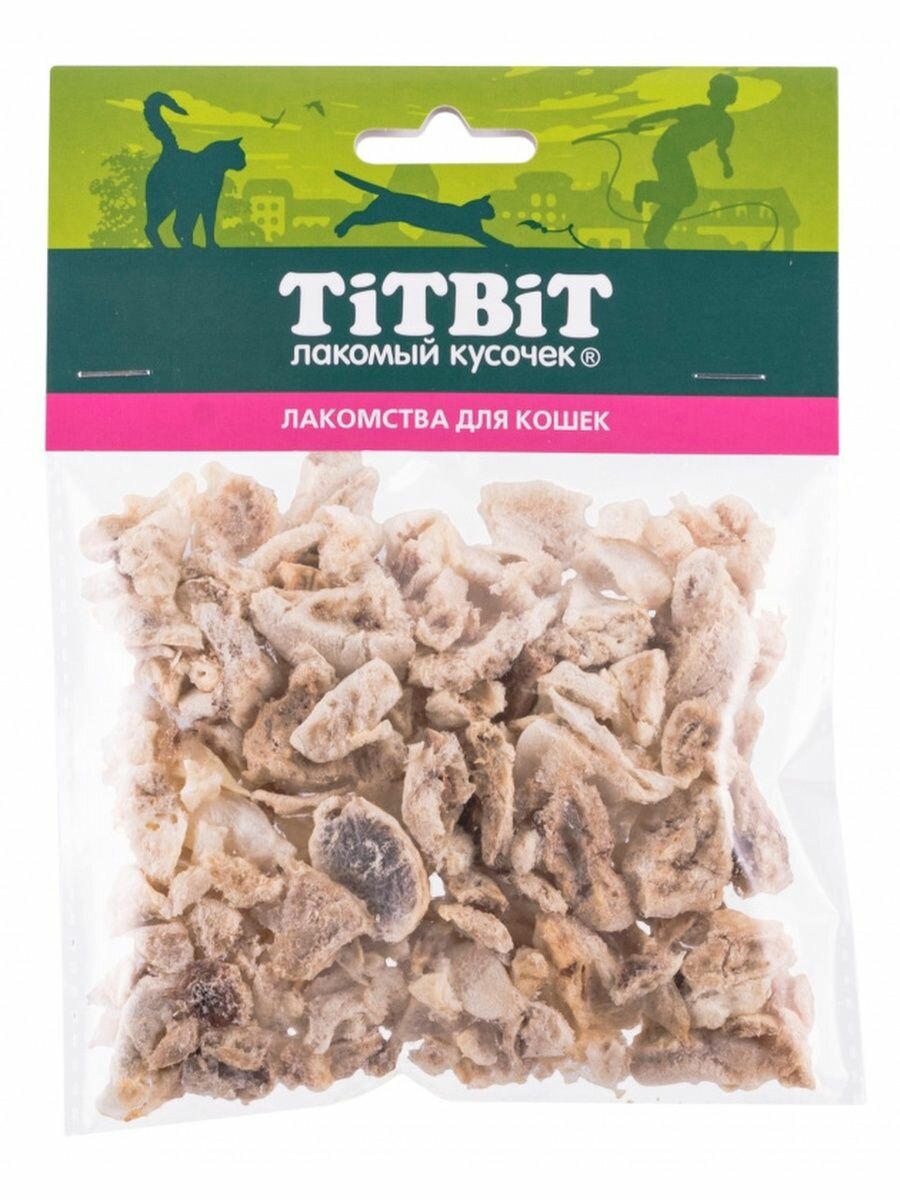 Лакомство TiTBiT Легкое говяжье для кошек 5 упаковок по 8 г - фотография № 1
