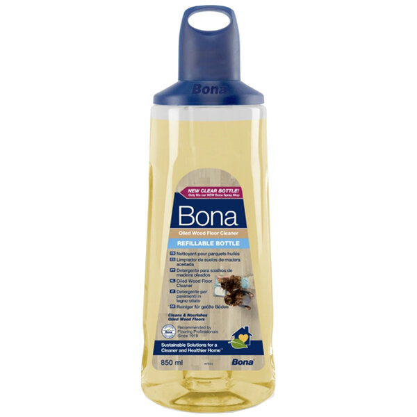 Средство по уходу Bona Cleaner for oiled floors картридж (0.85 л) (Бона Клинер фор ойлед флурс (0.85 л)) Для масляных покрытий, натуральный